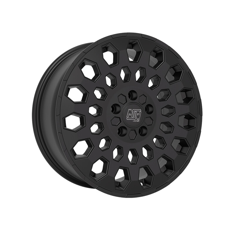 MSW 99 Van 17x8" 5x120 ET35, Matt Black