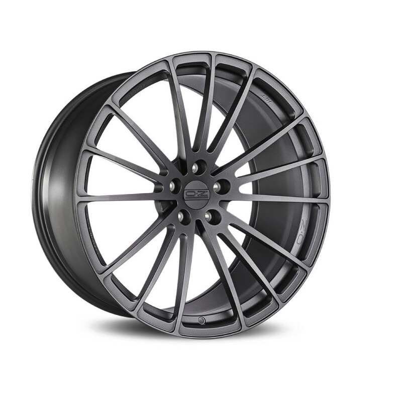 OZ Ares 20x9" 5x112 ET35, Matt Dark Graphite