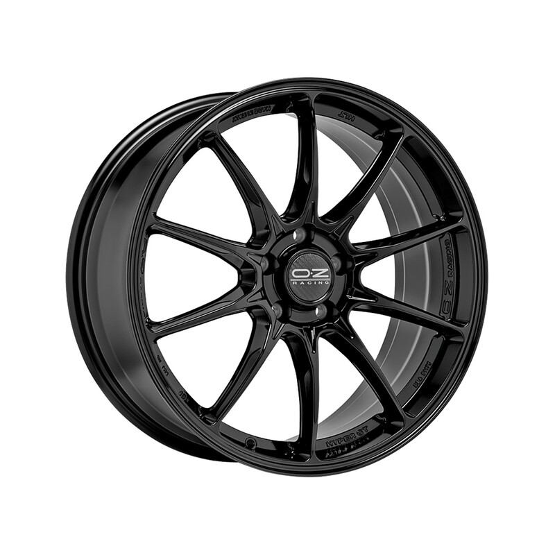 OZ Hyper GT HLT 19x8.5" 5x114.3 ET45, Gloss Black