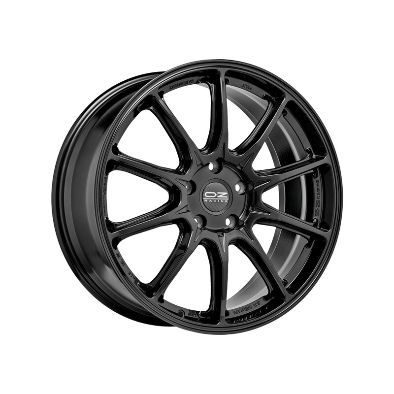 OZ Hyper XT HLT 20x9" 5x120 ET49, Gloss Black