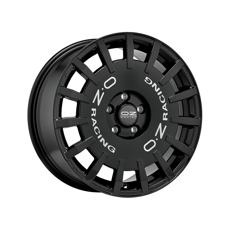 OZ Rally Racing 19x8.5" 5x112 ET44, Gloss Black