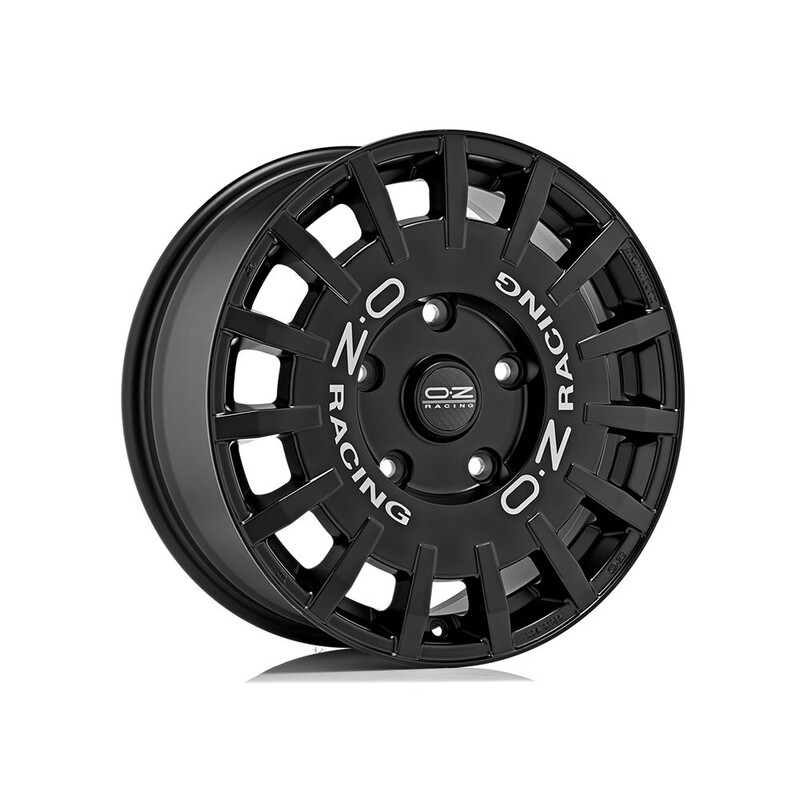 OZ Rally Racing Van 18x8" 5x120 ET56, Matt Black