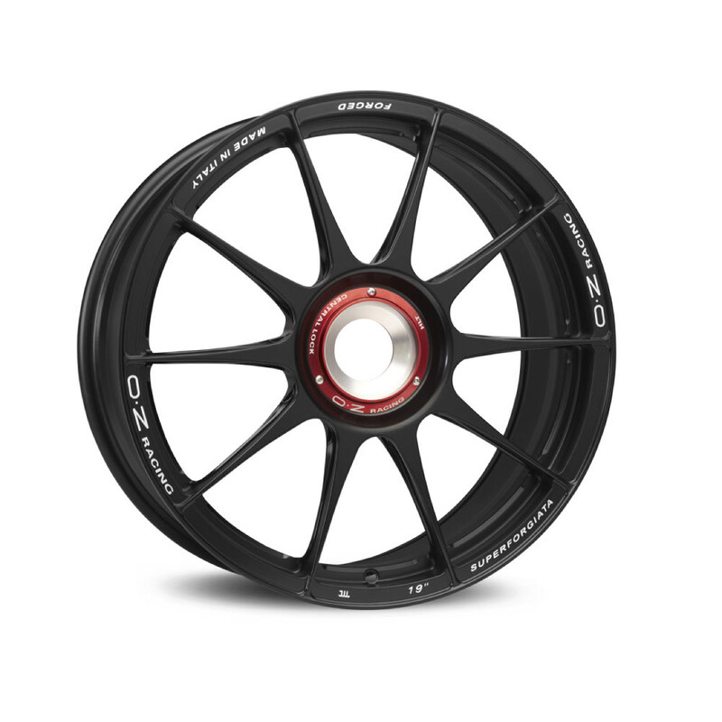 OZ Superforgiata CL 21x12" Centerlock ET70, Gloss Black