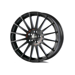 OZ Superturismo GT 16x7" 5x105 ET35, Matt Black Red Lettering