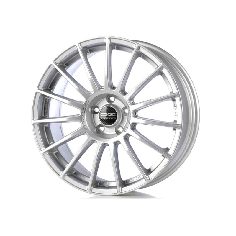 OZ Superturismo LM 18x8" 5x120 ET40, Matt Race Silver
