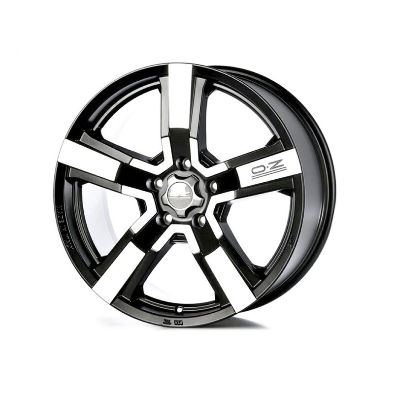 OZ Versilia 20x9.5" 5x112 ET52, Matt Black