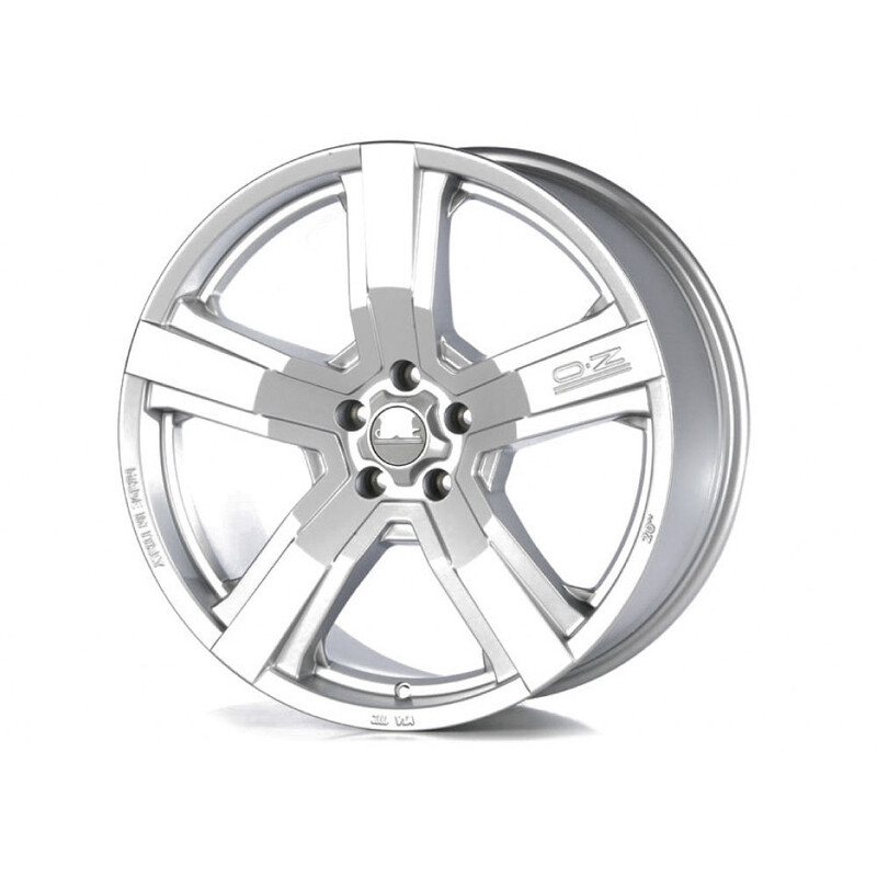 OZ Versilia 20x9.5" 5x130 ET52, Matt Race Silver