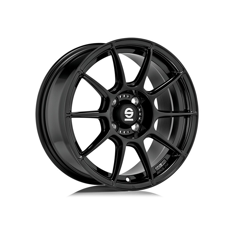 Sparco FF-1 15x9" 5x120 ET30, Gloss Black