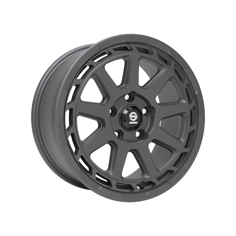 Sparco Gravel 17x8" 5x108 ET35, Matt Graphite