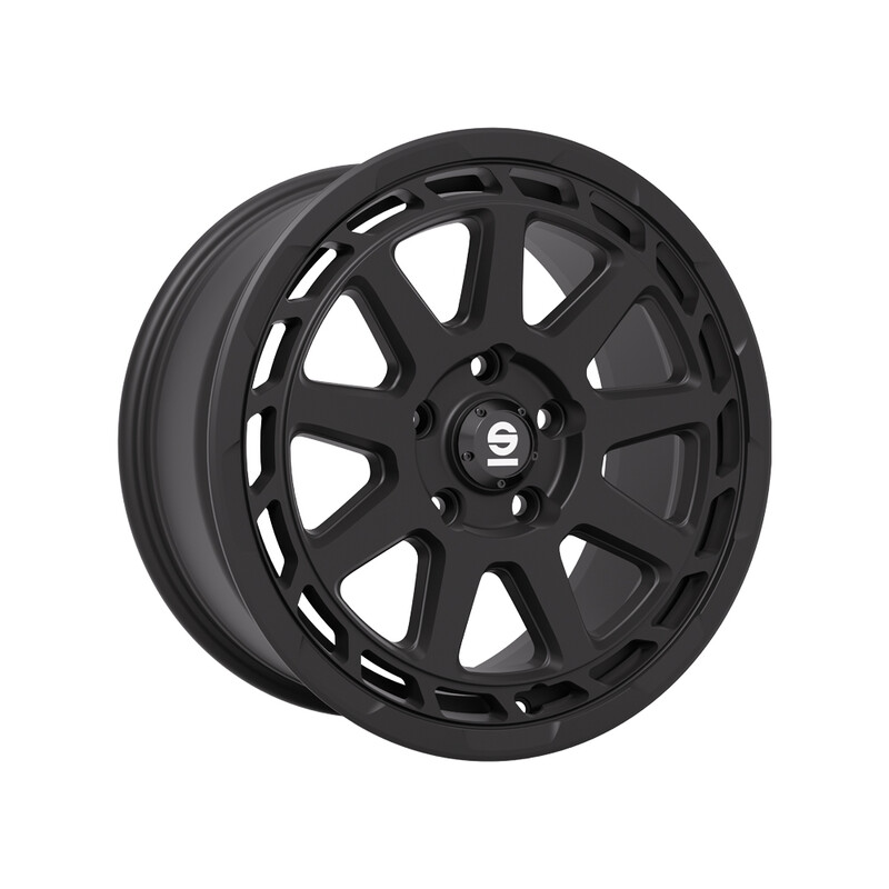 Sparco Gravel 18x8" 5x112 ET35, Matt Black