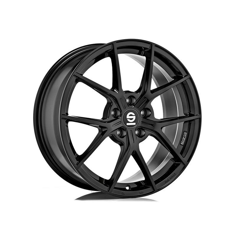 Sparco Podio 19x8.5" 5x108 ET45, Gloss Black