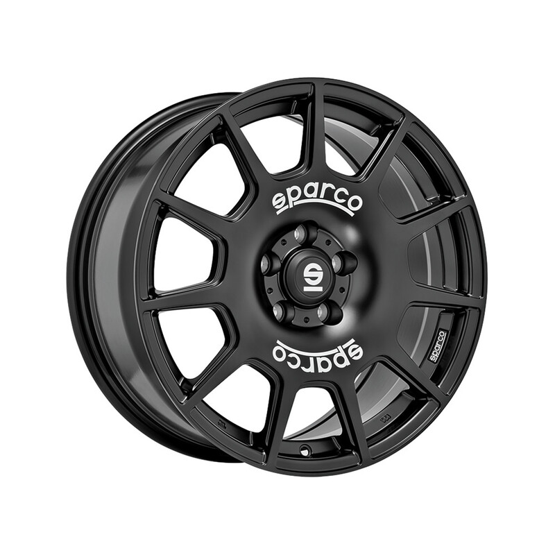 Sparco Terra 15x7" 4x100 ET35, Matt Black