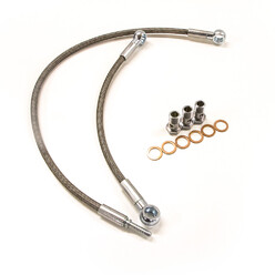 Braided Water Turbo Feeds for CA18DET / SR20DET (Flexible Aviation Grade)
