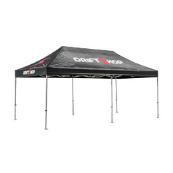 DriftShop Black Aluminium Paddock Marquee / Shelter 3x6 m DriftShop Black Aluminium Paddock Marquee / Shelter 3x6 m