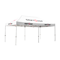 DriftShop White Aluminium Paddock Marquee / Shelter 3x6 m DriftShop White Aluminium Paddock Marquee / Shelter 3x6 m