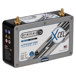 Braille Lithium Ion Battery - XCEL 16V (20 & 24Ah)