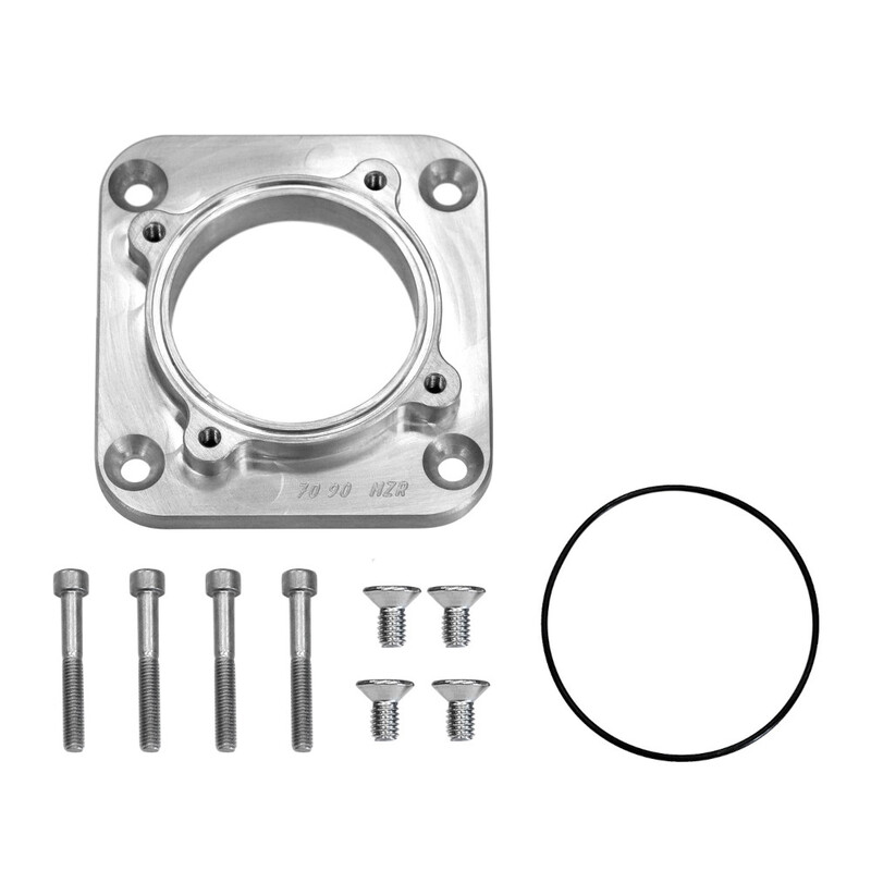 DBW Bosch 70 mm E-Throttle Adapter for Custom Intake Manifold