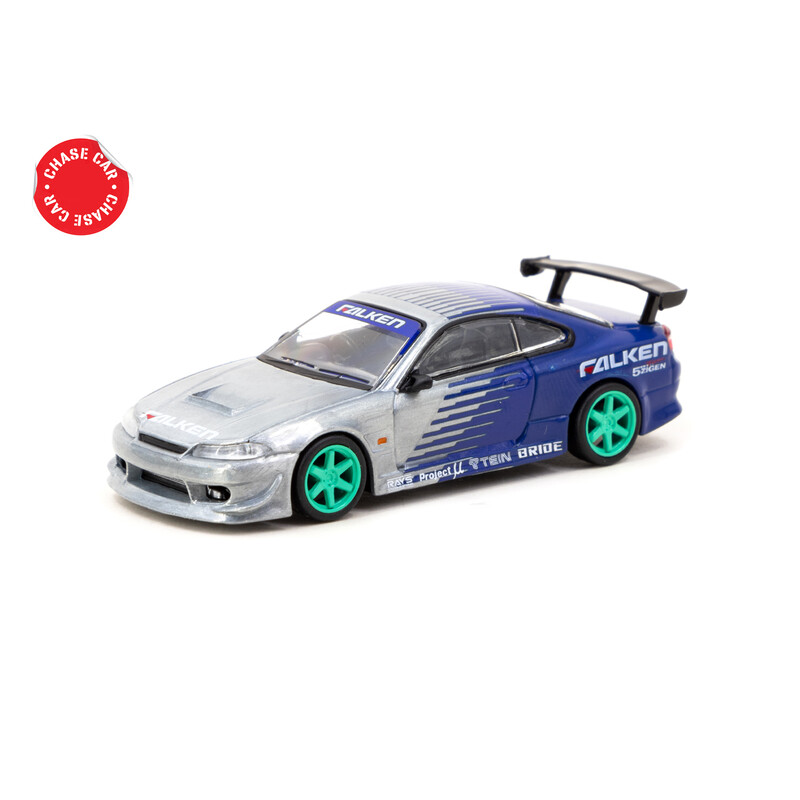 Tarmac Works 1/64 - Nissan Silvia S15 Vertex | FALKEN