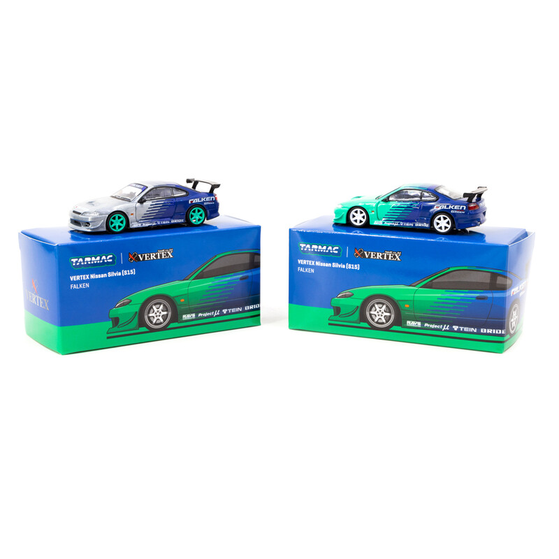 Tarmac Works 1/64 - Nissan Silvia S15 Vertex | FALKEN
