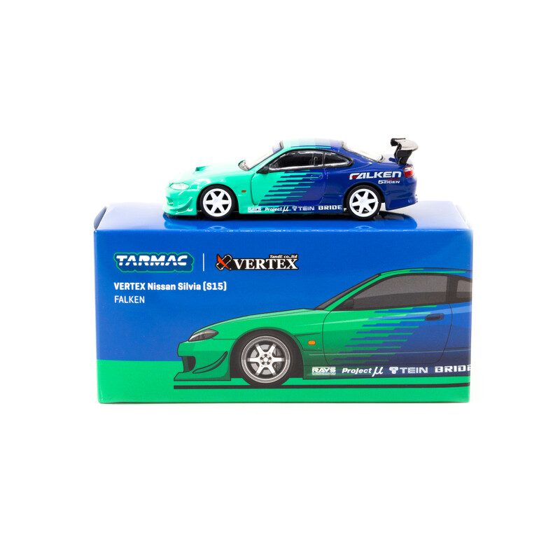 Tarmac Works 1/64 - Nissan Silvia S15 Vertex | FALKEN
