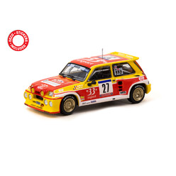 Tarmac Works 1/64 - Renault 5 MAXI Turbo | Tour de Corse - Rallye de France 1985 | Didier Auriol & Bernard Occelli