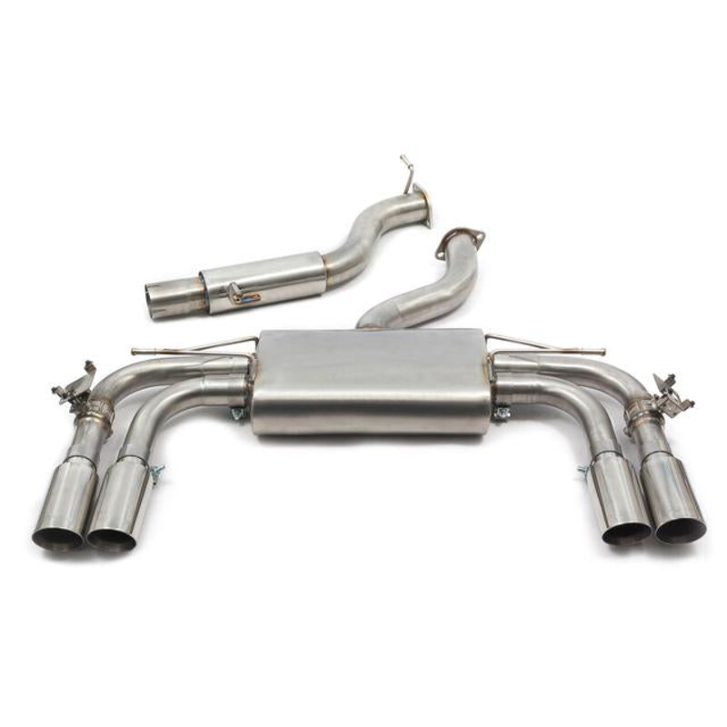 Cobra Sport Valved GPF Back Exhaust System for Audi S3 8V Sedan (19-20)