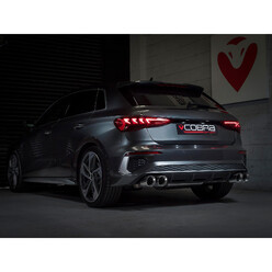 Cobra Sport Valved GPF Back Exhaust System for Audi S3 8Y Sportback (2020+)