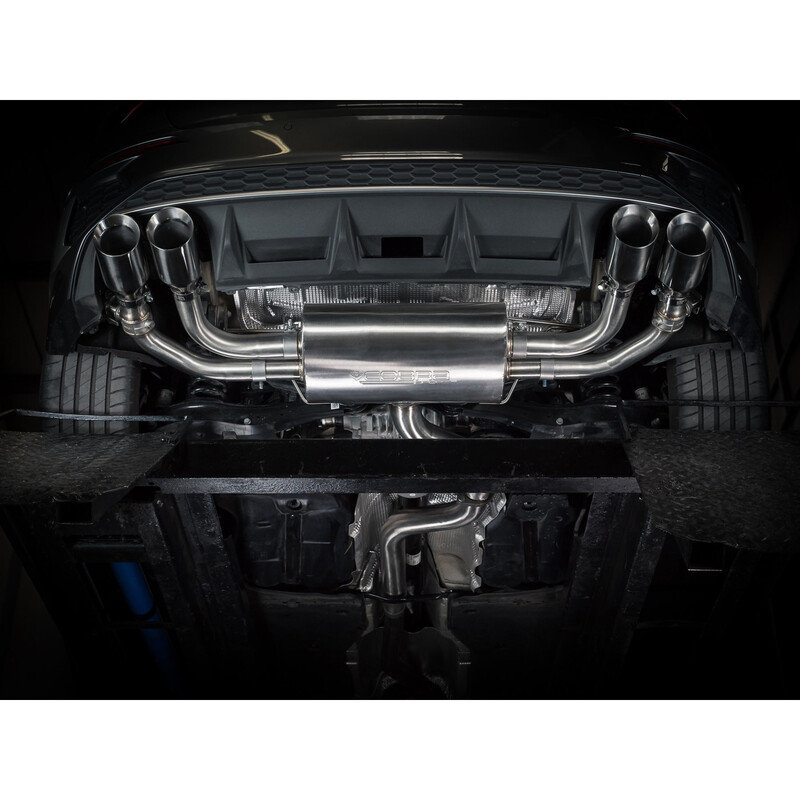Cobra Sport GPF Back Exhaust System for Audi S3 8Y Sportback (2020+) - Race