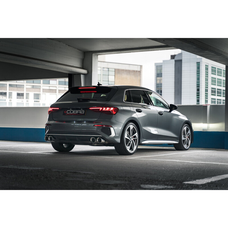 Cobra Sport GPF Back Exhaust System for Audi S3 8Y Sportback (2020+) - Race