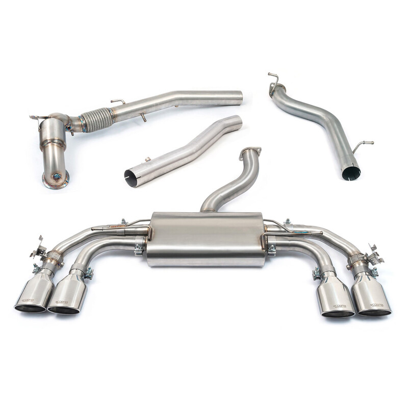 Cobra Sport Valved Turbo Back Exhaust System for Audi S3 8Y Sportback (2020+)