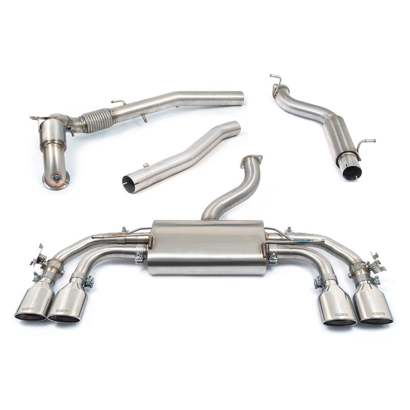 Cobra Sport Valved Turbo Back Exhaust System for Audi S3 8Y Sportback (2020+)