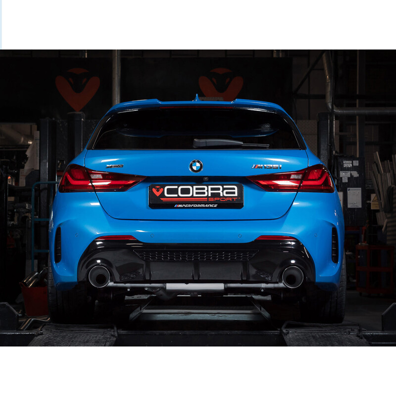 Cobra Sport Valved Cat Back Exhaust System for BMW M135i F40 (2019+)