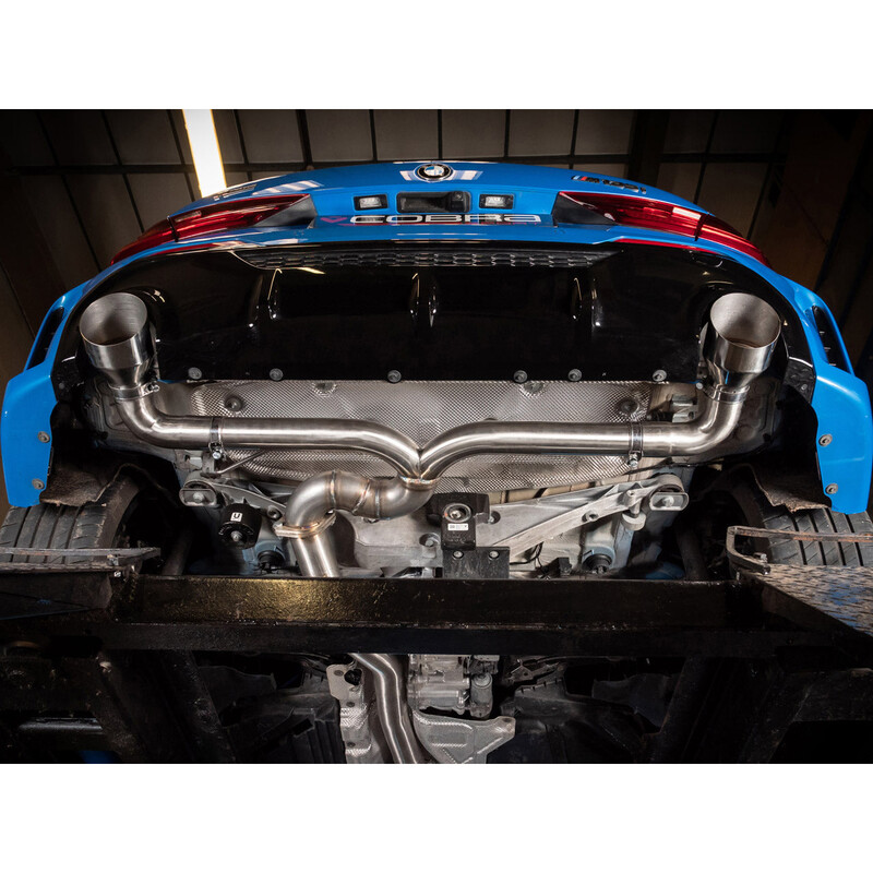 Cobra Sport "Venom Box Delete" Valved Cat Back Exhaust System for BMW M135i F40 (2019+)