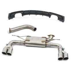Cobra Sport "M3 Style" Rear Exhaust & Panel Kit for BMW 320i M-Sport F30/F31 (11-19)