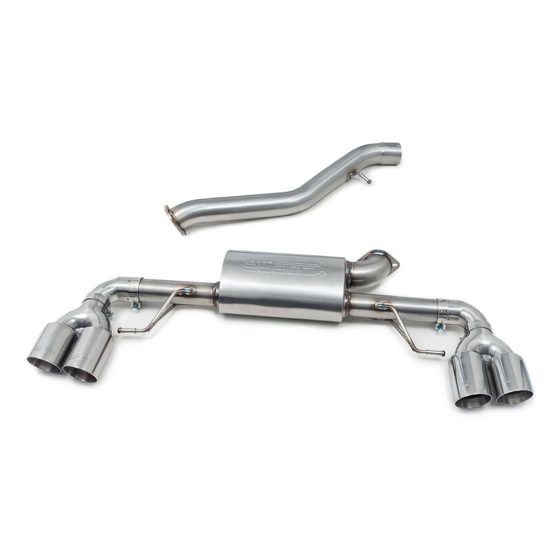 Cobra Sport "M3 Style" Rear Exhaust for BMW 320i & 330i M-Sport G20/G21 (2019+)