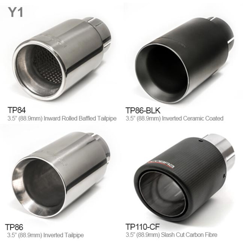Cobra Sport "340i Style" Rear Exhaust for BMW 330D M-Sport Touring F31 (13-19)