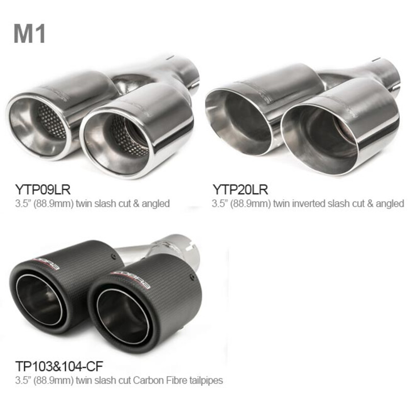 Cobra Sport Valved Quad Exit Rear Exhaust for BMW 330e M-Sport G20/G21 (2019+)