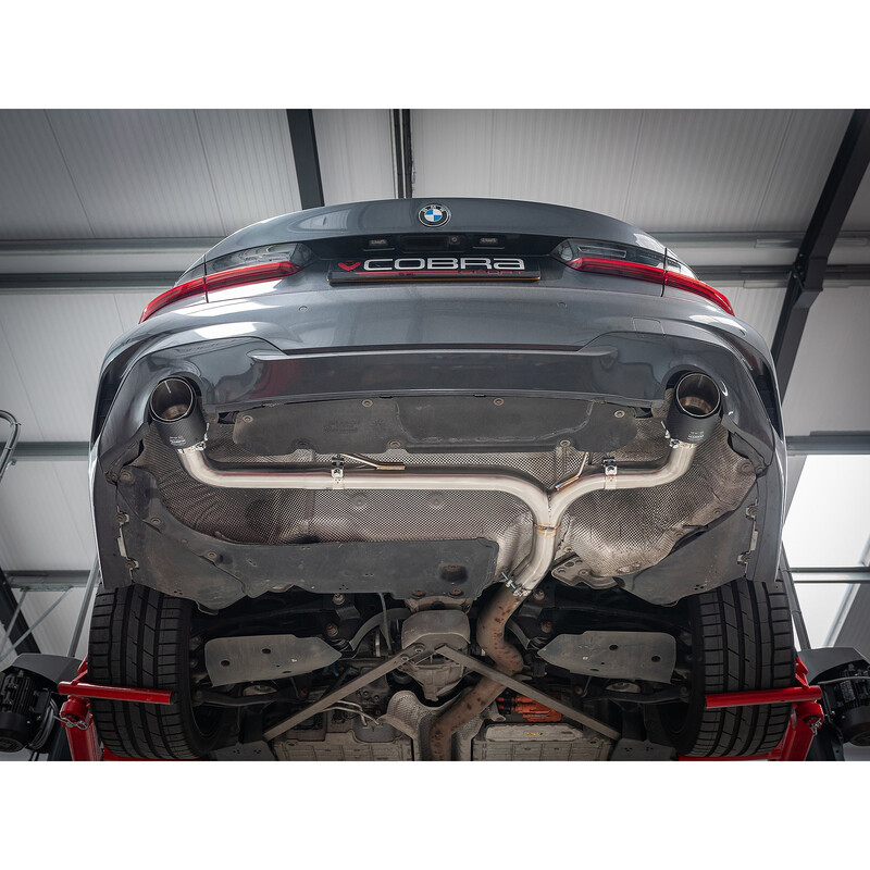 Cobra Sport "Venom Box Delete" Dual Exit Rear Exhaust for BMW 330e M-Sport G20/G21 (2019+)