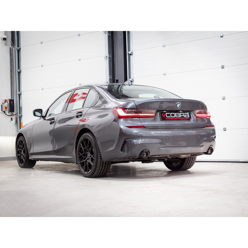 Cobra Sport "Venom Box Delete" Dual Exit Rear Exhaust for BMW 330e M-Sport G20/G21 (2019+)