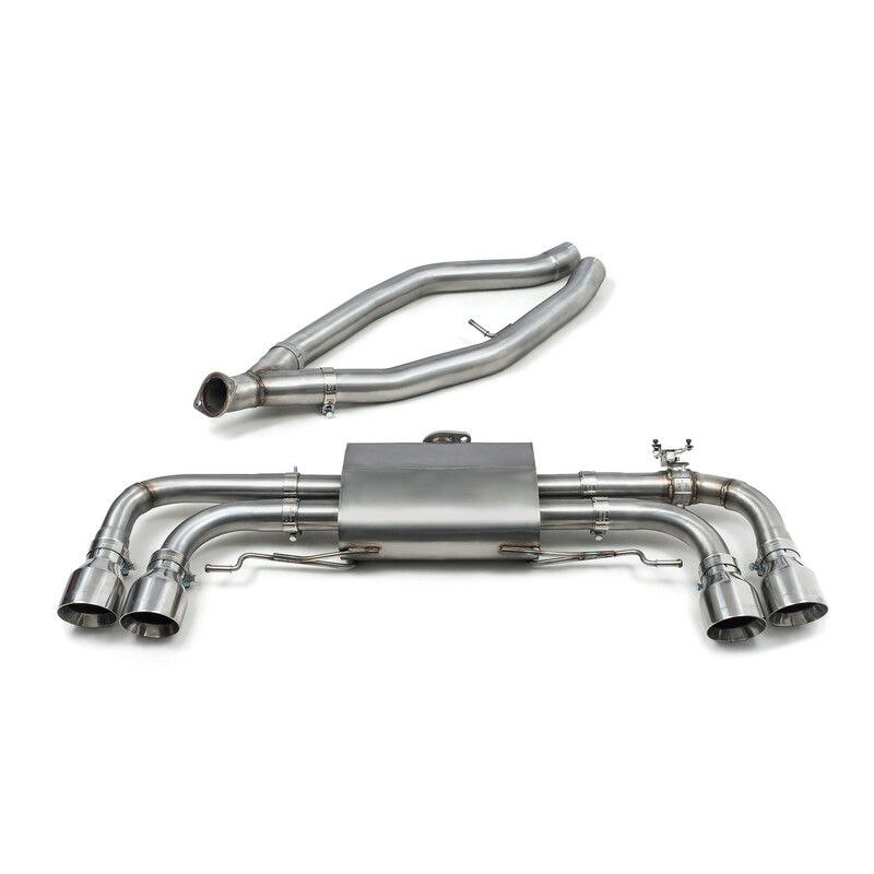 Cobra Sport Valved GPF Back Exhaust System for BMW M440i G22/G23 (2022+) - Quad Exit