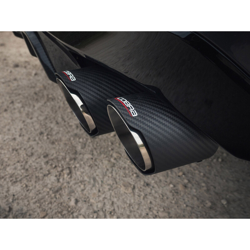 Cobra Sport Valved GPF Back Exhaust System for BMW M340i G20/G21 (2019+) - Quad Exit