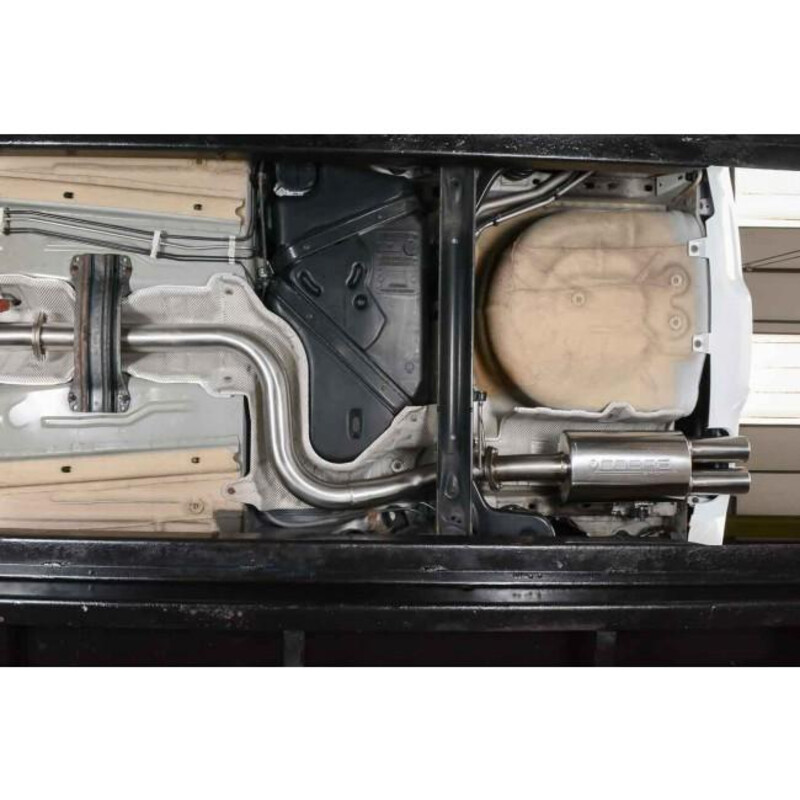 Cobra Sport Cat Back Exhaust System for Ford Fiesta ST 180/200 MK7 (US Model)