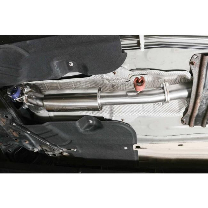 Cobra Sport "Venom Box Delete" Cat Back Exhaust System for Ford Fiesta ST 180/200 MK7 (US Model)