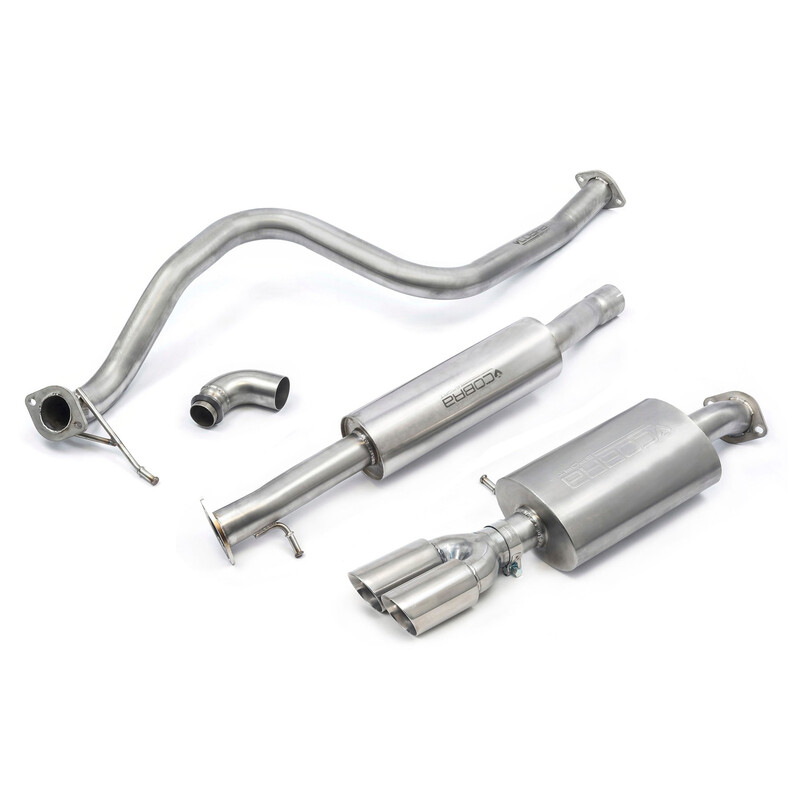 Cobra Sport ST Style Cat Back Exhaust System for Ford Fiesta 1.0L Ecoboost ST-Line MK8 (17-18)