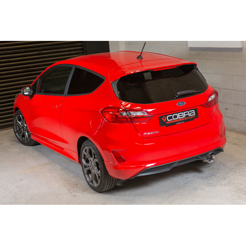 Cobra Sport "Venom Box Delete" GPF Back Exhaust System for Ford Fiesta 1.0L Ecoboost Hybrid mHEV ST-Line MK8 (21-23)
