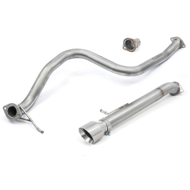 Cobra Sport "Venom Box Delete" GPF Back Exhaust System for Ford Fiesta 1.0L Ecoboost Hybrid mHEV ST-Line MK8 (21-23)