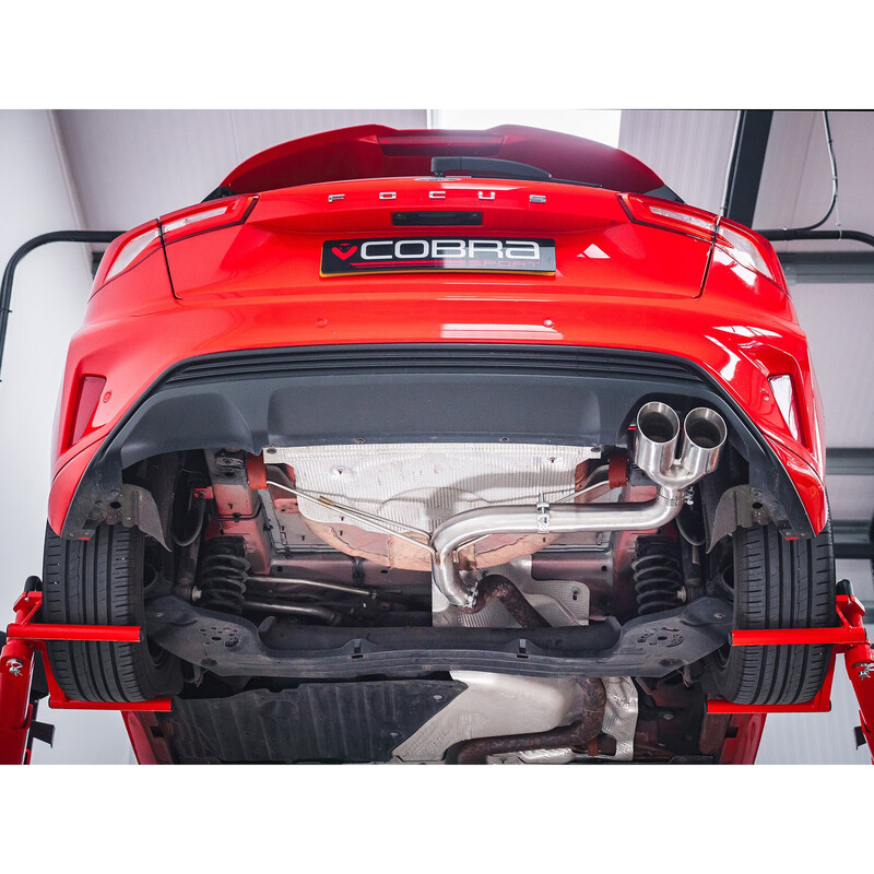 Cobra Sport "Venom Box Delete" Rear Exhaust for Ford Focus 1.0L Ecoboost 125 hp ST-Line MK4 (2018+)