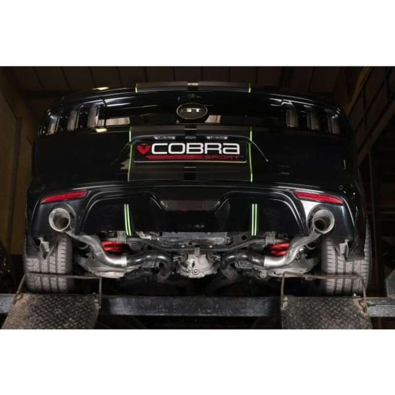 Cobra Sport "Venom Box Delete" Axle Back Exhaust for Ford Mustang GT V8 5.0L Convertible (15-18)