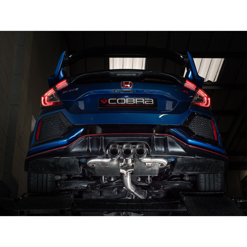 Cobra Sport Front Flex Back Exhaust System for Honda Civic Type R FK8 (17-22)