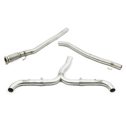 Cobra Sport "Venom Box Delete" Valved Cat Back Exhaust System for Mercedes A 35 AMG (2018+)